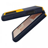 Caseology Samsung Galaxy Z Flip 4 -kuori Nano Pop Blueberry Navy