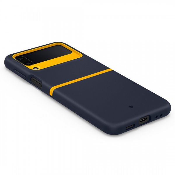 Caseology Samsung Galaxy Z Flip 4 -kuori Nano Pop Blueberry Navy