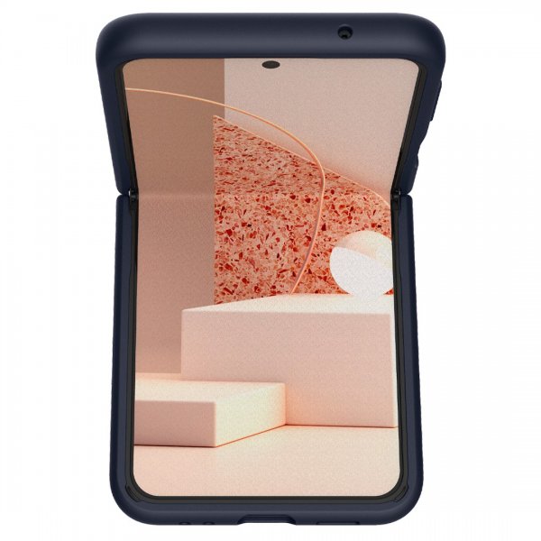 Caseology Samsung Galaxy Z Flip 4 -kuori Nano Pop Blueberry Navy