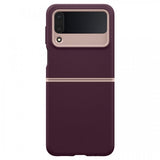 Caseology Samsung Galaxy Z Flip 4 -suojakuori Nano Pop Burgundy Bean