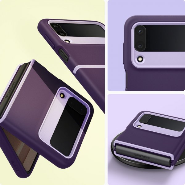 Caseology Samsung Galaxy Z Flip 4 -kuori Nano Pop Light Violet