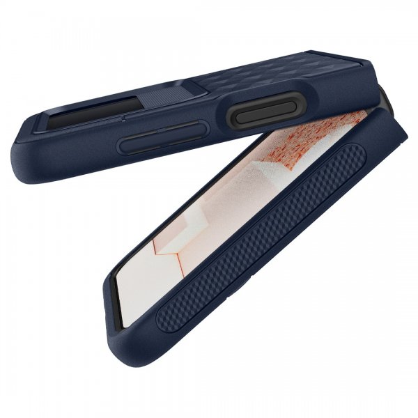 Caseology Samsung Galaxy Z Flip 4 -kuori, Parallax Midnight Blue