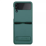 Nillkin Samsung Galaxy Z Flip 4 -kuori Qin Series, vihreä