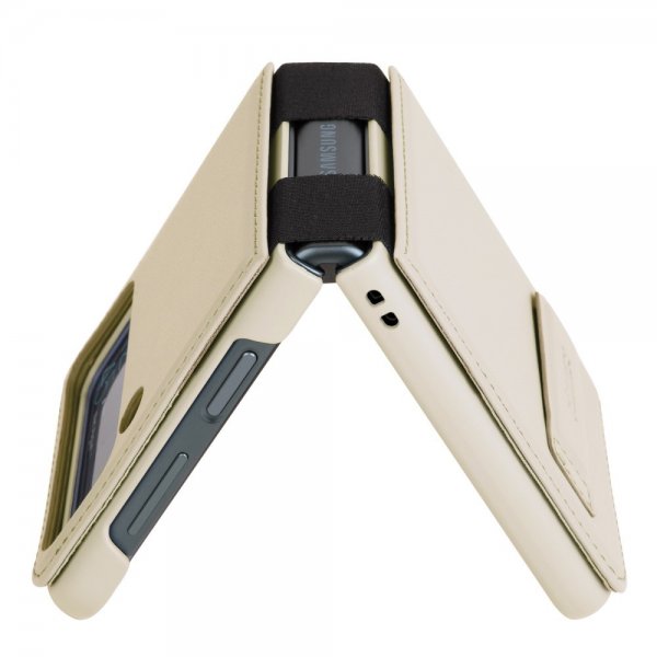 Nillkin Samsung Galaxy Z Flip 4 -kuori, Qin-sarja, kulta