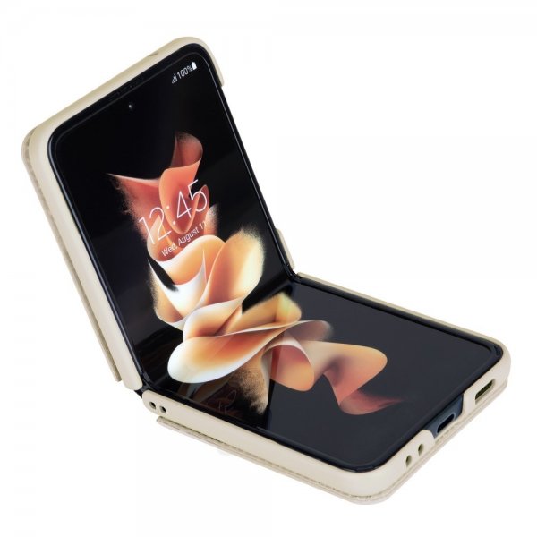 Nillkin Samsung Galaxy Z Flip 4 -kuori, Qin-sarja, kulta