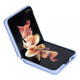 Nillkin Samsung Galaxy Z Flip 4 -suojakuori Qin Series, violetti