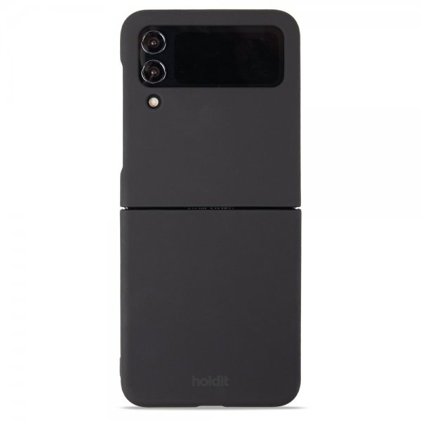 holdit Samsung Galaxy Z Flip 4 Kuori Slim Case Musta