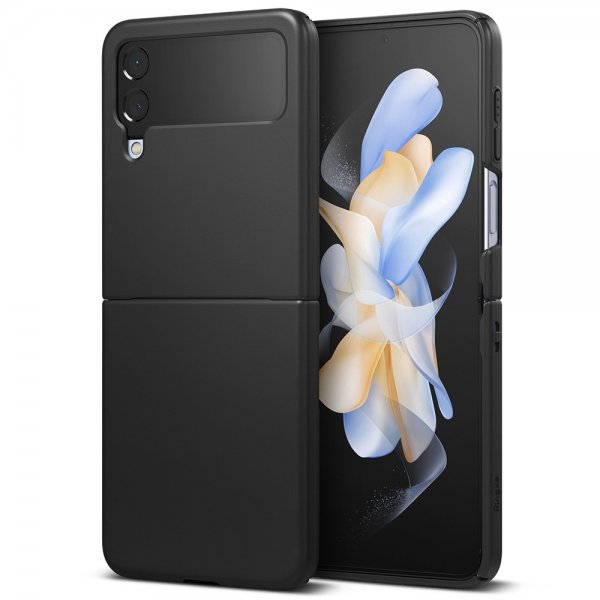 Ringke Samsung Galaxy Z Flip 4 -suojakuori Slim, musta