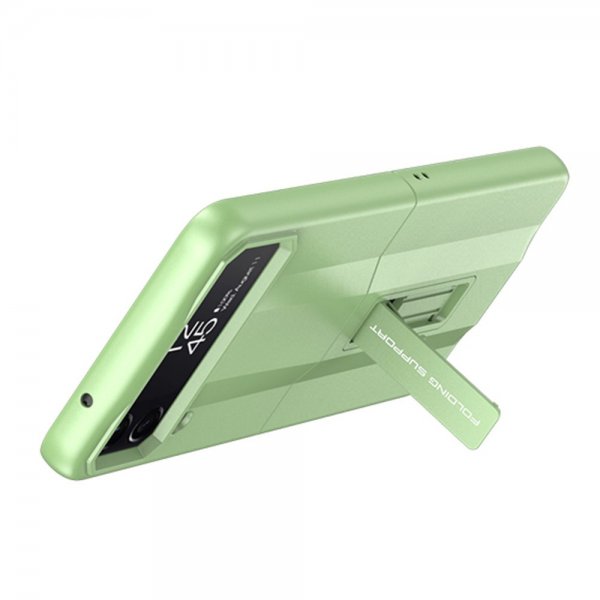 GKK Samsung Galaxy Z Flip 4 -kuori, Super Car Series, vihreä