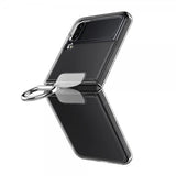 Spigen Samsung Galaxy Z Flip 4 Suojakuori Thin Fit Ring My Sketch Crystal Clear