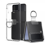 Spigen Samsung Galaxy Z Flip 4 Suojakuori Thin Fit Ring My Sketch Crystal Clear