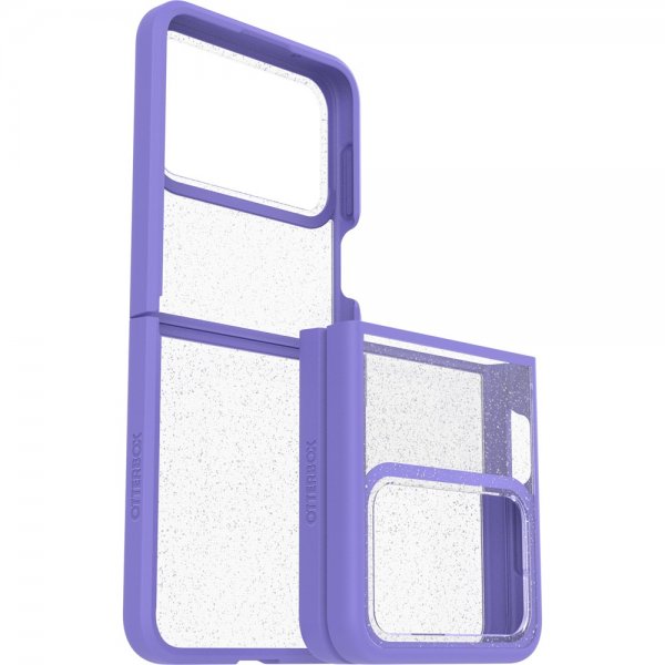 Otterbox Samsung Galaxy Z Flip 4 -kuori Thin Flex Sparkle Purplexing