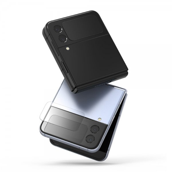 Ringke Samsung Galaxy Z Flip 4 -näytönsuoja (Cover Display Protector Glass) 3 kpl