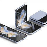 Ringke Samsung Galaxy Z Flip 4 -näytönsuoja Dual Easy Film 2-pakkaus