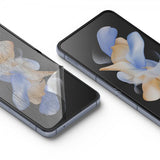 Ringke Samsung Galaxy Z Flip 4 -näytönsuoja Dual Easy Film 2-pakkaus