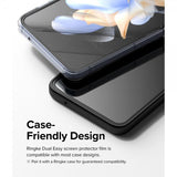 Ringke Samsung Galaxy Z Flip 4 -näytönsuoja Dual Easy Film 2-pakkaus