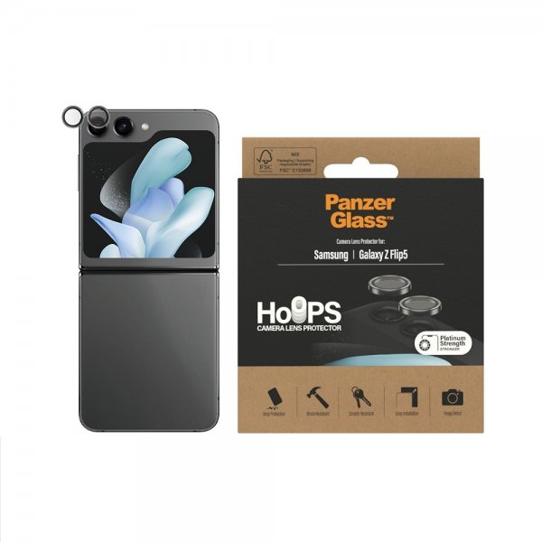 PanzerGlass Samsung Galaxy Z Flip 5 Kameran suoja Hoops