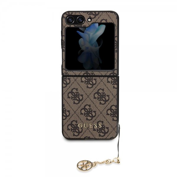 Arvaa Samsung Galaxy Z Flip 5 Kuori 4G Charm Ruskea