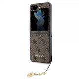 Arvaa Samsung Galaxy Z Flip 5 Kuori 4G Charm Ruskea