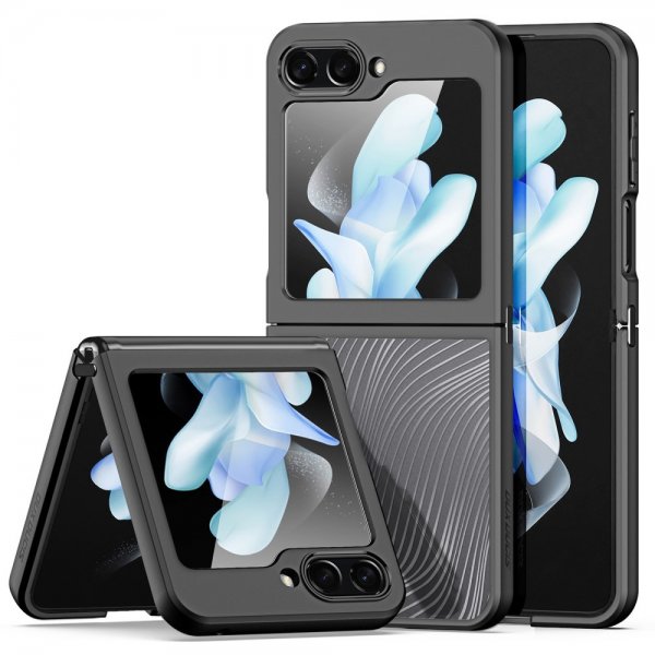 Dux Ducis Samsung Galaxy Z Flip 5 Suojakuori Aimo Series Musta