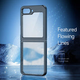 Dux Ducis Samsung Galaxy Z Flip 5 Suojakuori Aimo Series Musta