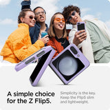 Spigen Samsung Galaxy Z Flip 5 Suojakuori Air Skin Rose Purple