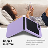 Spigen Samsung Galaxy Z Flip 5 Suojakuori Air Skin Rose Purple