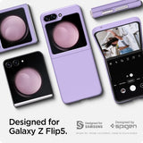 Spigen Samsung Galaxy Z Flip 5 Suojakuori Air Skin Rose Purple