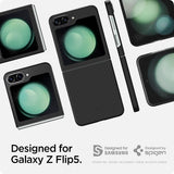 Spigen Samsung Galaxy Z Flip 5 -suojakuori Air Skin, musta