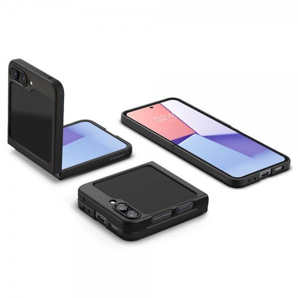 Spigen Samsung Galaxy Z Flip 5 Kuori AirSkin Musta