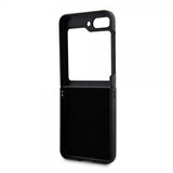 Karl Lagerfeld Samsung Galaxy Z Flip 5 Suojakuori NFT Karl & Choupette Pin Saffiano Musta