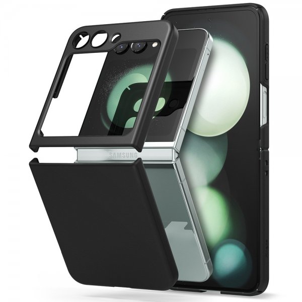 Ringke Samsung Galaxy Z Flip 5 -suojakuori Slim, musta