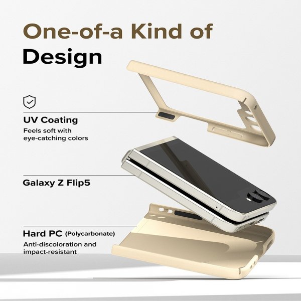 Ringke Samsung Galaxy Z Flip 5 Kuori Slim Vanilla