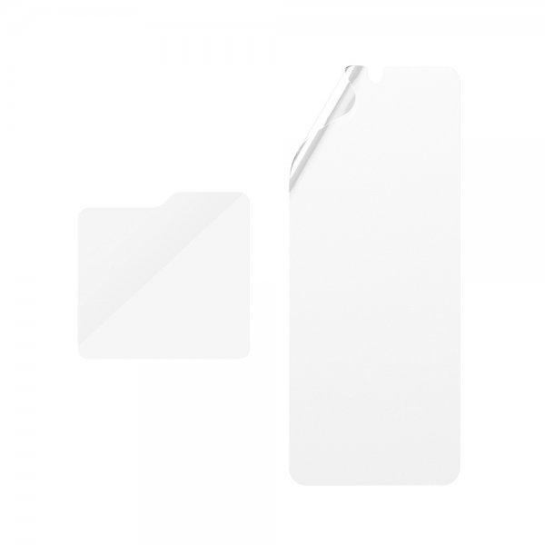 PanzerGlass Samsung Galaxy Z Flip 5 -suojakalvo FlipFoldFlex Ultra-Wide Fit TPU + Classic Fit Glass