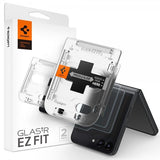Spigen Samsung Galaxy Z Flip 5 Näytönsuoja GLAS.tR EZ Fit 2-pakkaus
