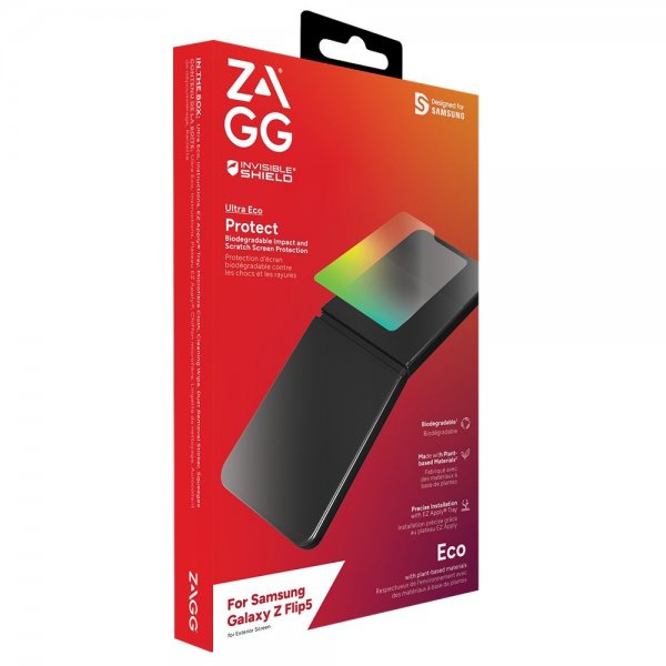 ZAGG InvisibleShield Samsung Galaxy Z Flip 5 Näytönsuoja Ultra Eco