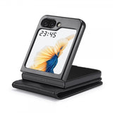 Lc.Imeeke Samsung Galaxy Z Flip 6/Flip 7 FE suojakotelo korttipaikalla Flip, musta