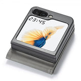 Lc.Imeeke Samsung Galaxy Z Flip 6/Flip 7 FE Suojakuori Korttipaikalla Jalustatoiminto Harmaa