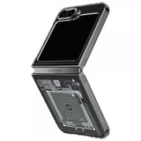 Spigen Samsung Galaxy Z Flip 6/Galaxy Z Flip 7 FE -kuori Air Skin Zero One, musta