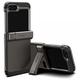 Spigen Samsung Galaxy Z Flip 6/Galaxy Z Flip 7 FE -suojakuori Tough Armor Pro Gunmetal