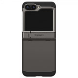 Spigen Samsung Galaxy Z Flip 6/Galaxy Z Flip 7 FE -suojakuori Tough Armor Pro Gunmetal