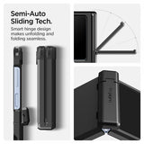 Spigen Samsung Galaxy Z Flip 6/Galaxy Z Flip 7 FE -suojakuori Tough Armor Pro MagFit Musta