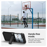 Spigen Samsung Galaxy Z Flip 6/Galaxy Z Flip 7 FE -suojakuori Tough Armor Pro MagFit Musta