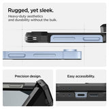 Spigen Samsung Galaxy Z Flip 6/Galaxy Z Flip 7 FE -suojakuori Tough Armor Pro MagFit Musta