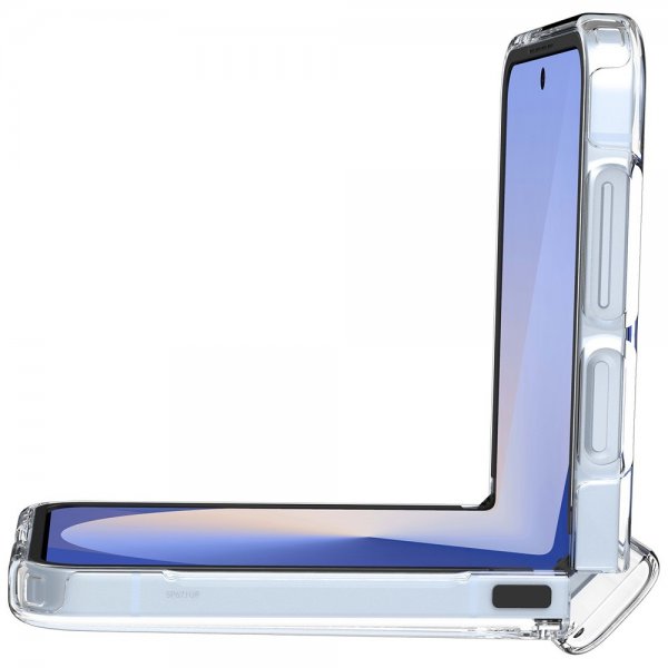 Spigen Samsung Galaxy Z Flip 6/Galaxy Z Flip 7 FE Kuori Ultra Hybrid Pro MagFit kirkas valkoinen
