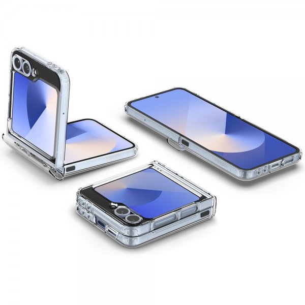 Spigen Samsung Galaxy Z Flip 6/Galaxy Z Flip 7 FE Kuori Ultra Hybrid Pro MagFit kirkas valkoinen