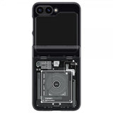 Spigen Samsung Galaxy Z Flip 6/Galaxy Z Flip 7 FE Kuori Ultra Hybrid Pro Zero One Musta