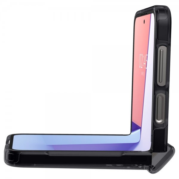 Spigen Samsung Galaxy Z Flip 6/Galaxy Z Flip 7 FE Kuori Ultra Hybrid Pro Zero One Musta