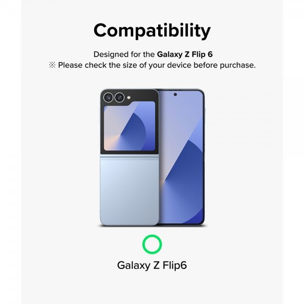 Ringke Samsung Galaxy Z Flip 6/Flip 7 FE Kameran Linssinsuojus Kehys 2-pakkaus