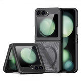 Dux Ducis Samsung Galaxy Z Flip 6/Flip 7 FE kuori Aimo Series MagSafe Musta